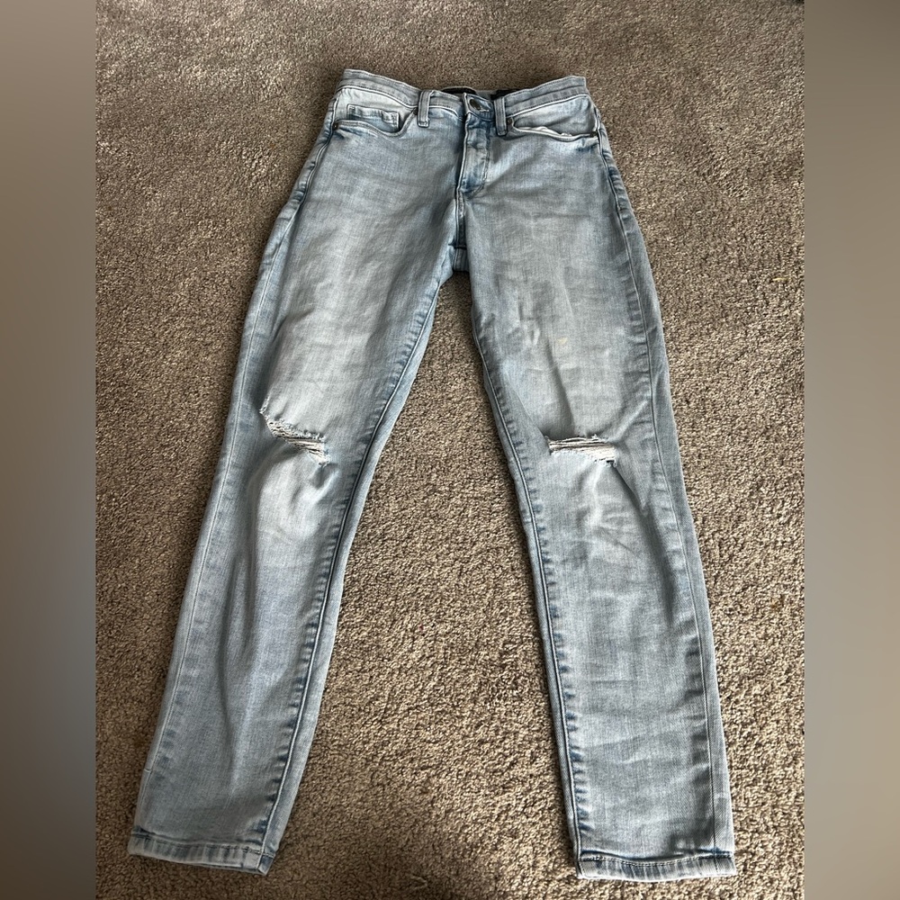 Banana Republic Light Wash High Rise Skinny Jeans Size 27